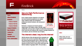 What Firebrick.co.uk website looked like in 2017 (6 years ago)