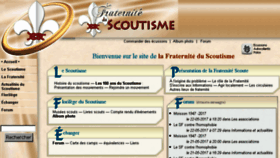 What Fraternite.net website looked like in 2017 (6 years ago)