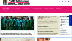 What Fatihsendag.com website looked like in 2017 (6 years ago)