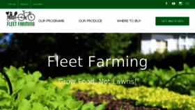 What Fleetfarming.org website looked like in 2017 (6 years ago)