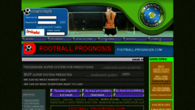 What Football-prognosis.com website looked like in 2017 (6 years ago)