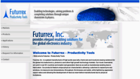 What Futurrex.com website looked like in 2017 (6 years ago)