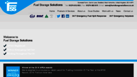 What Fuelstoragesolutions.co.uk website looked like in 2017 (6 years ago)