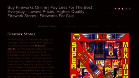 What Fireworksstoreonline.com website looked like in 2017 (6 years ago)
