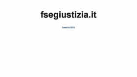 What Fsegiustizia.it website looked like in 2017 (6 years ago)