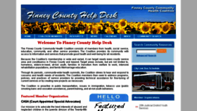 What Finneycountyhelpdesk.org website looked like in 2017 (6 years ago)