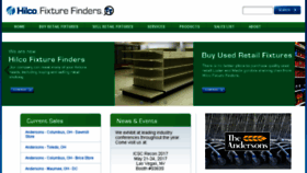 What Fixturefinders.com website looked like in 2017 (6 years ago)