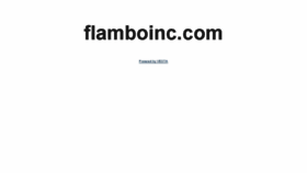 What Flamboinc.com website looked like in 2017 (6 years ago)