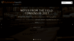 What Fullmetalhealth.com website looked like in 2017 (6 years ago)