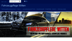 What Fahrzeugpflege-witten.de website looked like in 2017 (6 years ago)