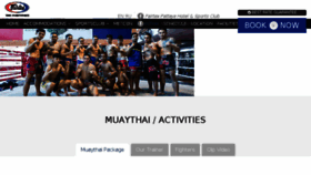 What Fairtex-muaythai.com website looked like in 2017 (6 years ago)