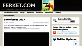 What Ferket.com website looked like in 2017 (6 years ago)