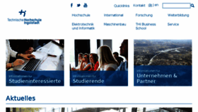 What Fh-ingolstadt.de website looked like in 2017 (6 years ago)