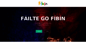 What Fibin.com website looked like in 2017 (6 years ago)