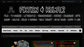 What Fiktionogkultur.dk website looked like in 2017 (6 years ago)
