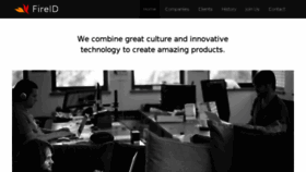 What Fireid.com website looked like in 2017 (8 years ago)