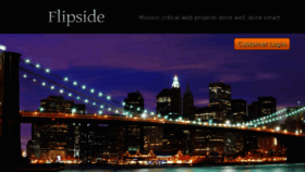 What Flipside.com website looked like in 2017 (6 years ago)