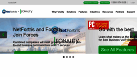 What Fonality.com.au website looked like in 2017 (6 years ago)