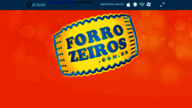 What Forrozeiros.com.br website looked like in 2017 (6 years ago)