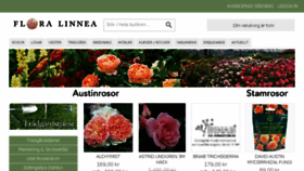 What Floralinnea.se website looked like in 2017 (6 years ago)