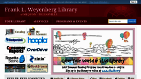 What Flwlib.org website looked like in 2017 (8 years ago)