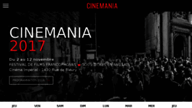 What Festivalcinemania.com website looked like in 2017 (6 years ago)