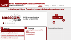 What Focusacademy.in website looked like in 2017 (6 years ago)