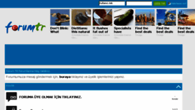 What Forumtr.com website looked like in 2017 (6 years ago)