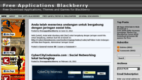 What Freeappsblackberry.wordpress.com website looked like in 2017 (7 years ago)