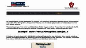 What Freeusadrugplan.com website looked like in 2017 (6 years ago)