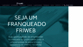 What Friweb.com.br website looked like in 2017 (6 years ago)