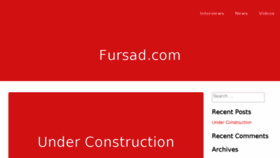 What Fursad.com website looked like in 2017 (6 years ago)