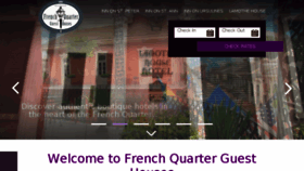 What Frenchquarterguesthouses.com website looked like in 2017 (6 years ago)
