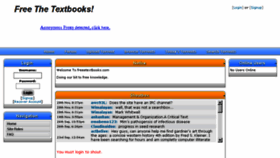 What Freeetextbooks.com website looked like in 2017 (6 years ago)