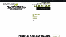 What Flandre-medical.com website looked like in 2017 (6 years ago)