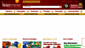 What Feiermeier.de website looked like in 2017 (6 years ago)