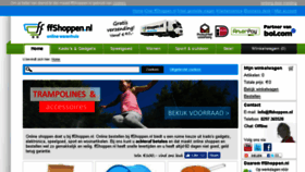 What Ffshoppen.nl website looked like in 2017 (6 years ago)