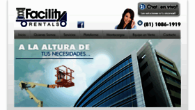 What Facilityrentals.com.mx website looked like in 2017 (6 years ago)