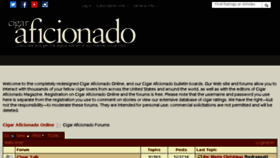 What Forums.cigaraficionado.com website looked like in 2017 (6 years ago)