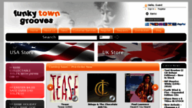 What Funkytowngrooves.com website looked like in 2017 (6 years ago)