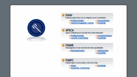 What Favv-afsca.fgov.be website looked like in 2017 (6 years ago)