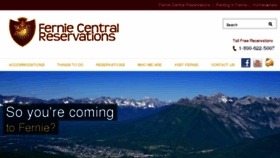 What Ferniecentralreservations.com website looked like in 2017 (6 years ago)