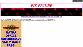 What Fixfigure.mobie.in website looked like in 2017 (6 years ago)