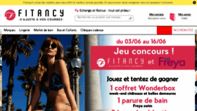 What Fitancy.fr website looked like in 2017 (6 years ago)