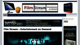 What Filmstream.org website looked like in 2011 (12 years ago)