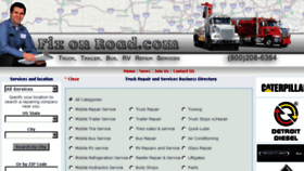 What Fixonroad.com website looked like in 2017 (6 years ago)