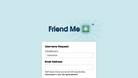 What Friendme.com website looked like in 2017 (6 years ago)