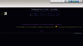 What Francais-dz.clicforum.fr website looked like in 2017 (7 years ago)