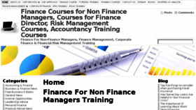 What Finance4nonfinancemanagers.com website looked like in 2017 (6 years ago)