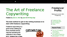 What Freelance-independant.com website looked like in 2017 (6 years ago)